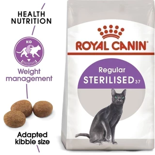 Royal Canin Sterilised 10kg อาหารเม็ดแมวโต ทำหมัน อายุ 1 ปีขึ้นไป (Dry Cat Food, โรยัล คานิน)