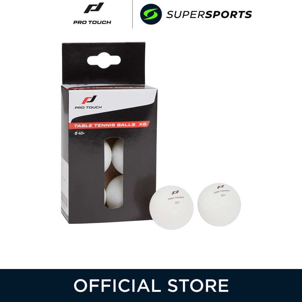 PRO TOUCH Pro Ball 0 Star ลูกปิงปอง (แพ็ค 6 ลูก)