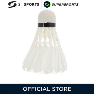 S SPORTS White ลูกแบดมินตัน (แพ็ค 6 ลูก)