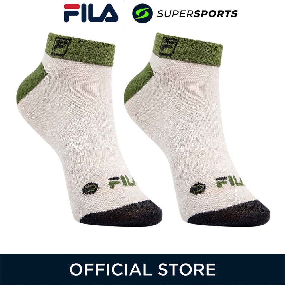 FILA Edge สีเขียว ถุงเท้าผู้ใหญ่