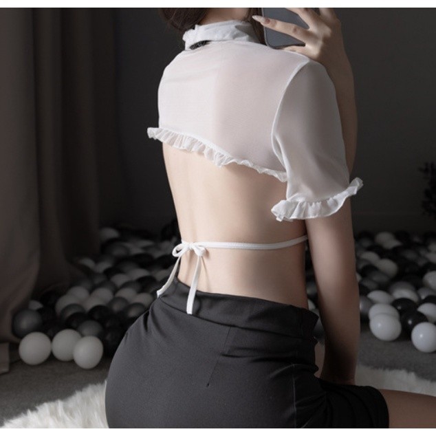 👗พร้อมส่งจากไทย   👙ชุดคอสเพลย์ ชุดออฟฟิต  ชุดคอสเพลย์สาวเลขา #32 - รูปที่ 2