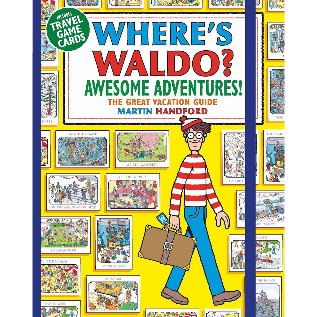หนังสืออังกฤษใหม่ Where's Waldo? Awesome Adventures