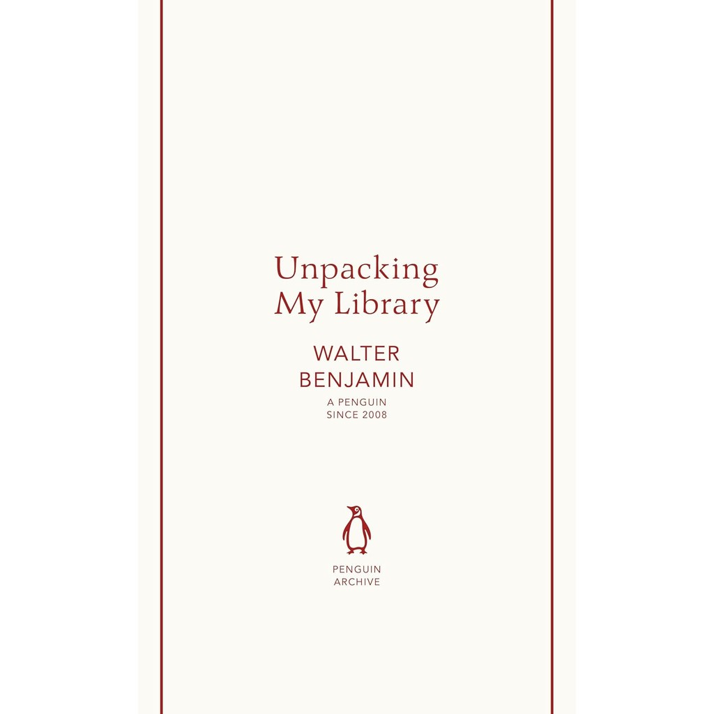 หนังสืออังกฤษใหม่ Unpacking My Library (Penguin Archive) [Paperback]