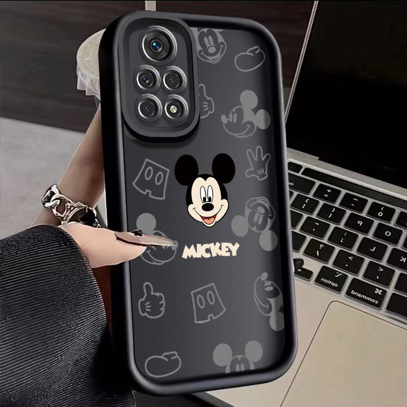 เคสสำหรับ Xiaomi Redmi Note 11 Redmi Note 11s Redmi Note 11 Pro 5G เคสป้องกันซิลิโคนกันตกลายเคสโทรศัพท์มีลายมิกกี้มินนี่