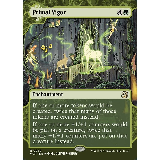 [Wilds of Eldraine Enchanting Tales(normal)] - [WOT] - (R) - [Primal Vigor] - [2023]