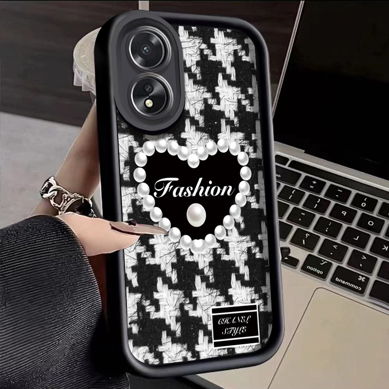 เคสสำหรับ OPPO A18 A38 A2x เคสนิ่มเคสป้องกันการกระแทกซิลิโคนเคสโทรศัพท์สุดหรู