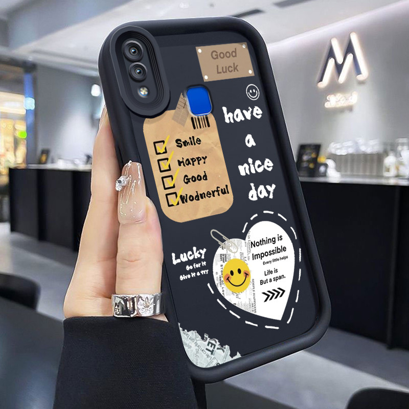 เคสสำหรับ VIVO Y95 Y93 Y93s Y91 Y91i เคสโทรศัพท์แบรนด์อินเทรนด์