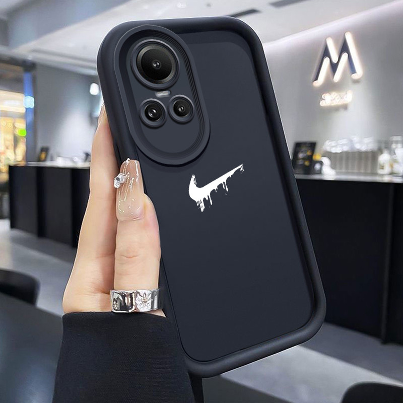 เคสสำหรับ OPPO Reno 10 5G OPPO Reno 10 Pro 5G เคสโทรศัพท์ซิลิโคนนิ่มกันกระแทกแบรนด์อินเทรนด์