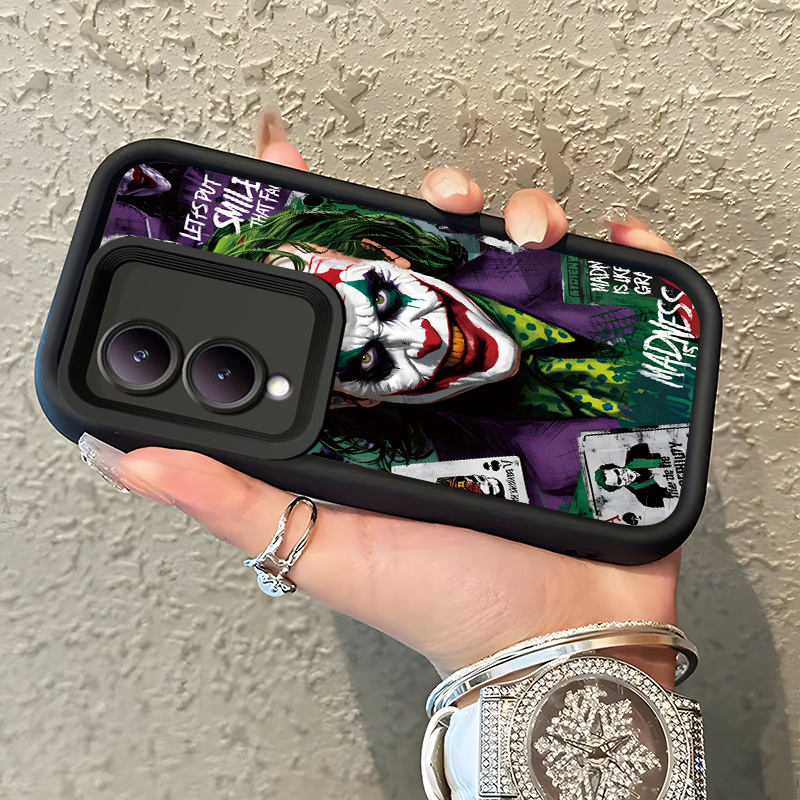 เคสสำหรับ VIVO Y17S Y36i 5G G2 5G Y28 5G เคสซิลิโคนป้องกันการตกหล่นแบบนิ่มรวมทุกอย่างใหม่เคสโทรศัพท์มีลายตัวตลก