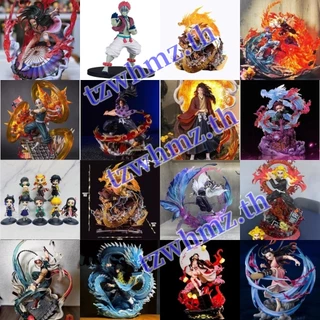 โมเดลฟิกเกอร์ Demon Slayer Zenitsu Enmu Tanjiro Akaza Lucky Bag Mystery Box BlinDBox สําหรับตกแต่งบ้าน ออฟฟิศ ของขวัญวันเกิด
