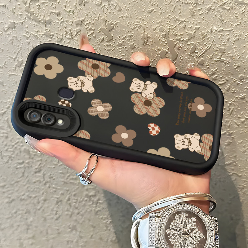 เคสสำหรับ Samsung Galaxy A30 A20 M10s เคสโทรศัพท์แฟชั่นที่มีซิลิโคนอ่อนนุ่มดูดซับแรงกระแทกและป้องกันการตกเคสป้องกัน