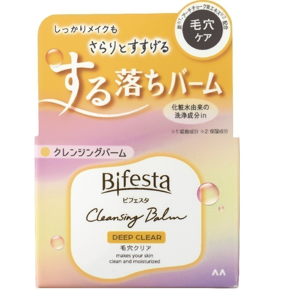 Bifesta Cleansing Balm Deep Clear 90G บิเฟสต้า เคลนซิ่ง บาล์ม ดีพ เคลียร์ 90กรัม