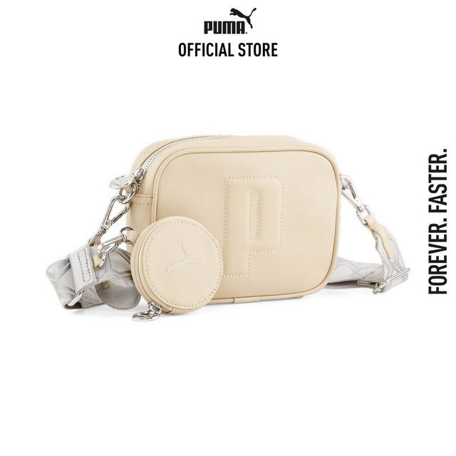 PUMA EVOLUTION - กระเป๋าครอสบอดี้ PUMA Sense สีเบจ - 07958103