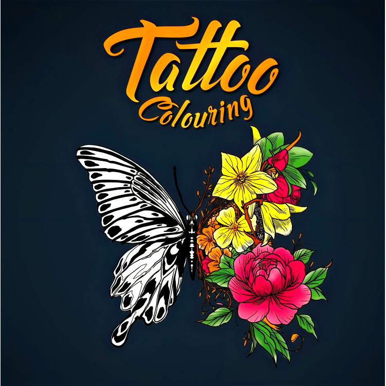 BBW หนังสือ Tattoo Colouring By Igloo Books ISBN: 9781803682723