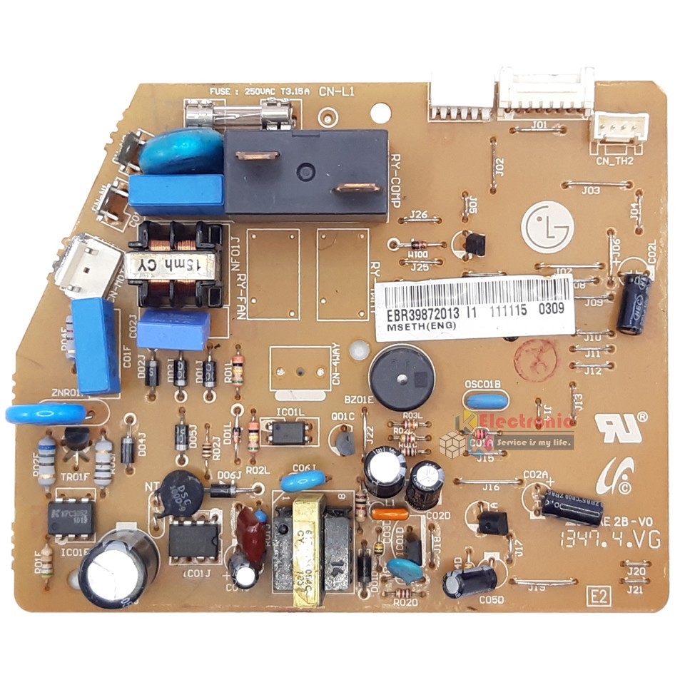 แผงวงจร แอร์ LG รุ่น EBR39872013 ของแท้