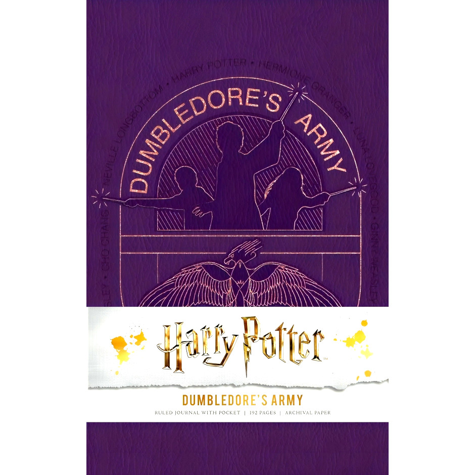 BBW หนังสือ HARRY POTTER: DUMBLEDORE'S ARMY HARDCOVER RULED JOURNAL By INSIGHT EDITIONS