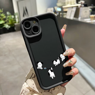 เคสสำหรับ iPhone 6 Plus 6s Plus 7 Plus 8 Plus SE 2020 เคสป้องกันโทรศัพท์ซิลิโคนนิ่มแบบเรียบง่ายกันกระแทก