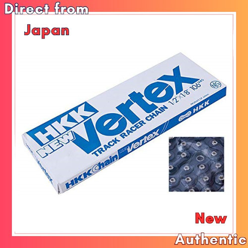 โซ่รถบรรทุก HKK โซ่ Vertex สีน้ำเงิน NJS สีน้ำเงิน 1/2X1/8X106L VERTEX สินค้าใหม่ ถูกต้อง และถูกต้อง จำหน่ายในญี่ปุ่น