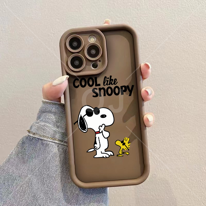 เคส POCO M6 5G POCO M6 4G POCO M6 Pro 4G POCO M6 Pro 5G POCO X6 Pro 5G POCO X6 5G POCO F6 Pro POCO X6 NEO POCO F6 POCO X4 Pro 5G POCO M4 Pro 4G POCO M5 4G POCO M4 5G POCO F3 POCO C61 4G การ์ตูน Snoopy กรณีโทรศัพท์