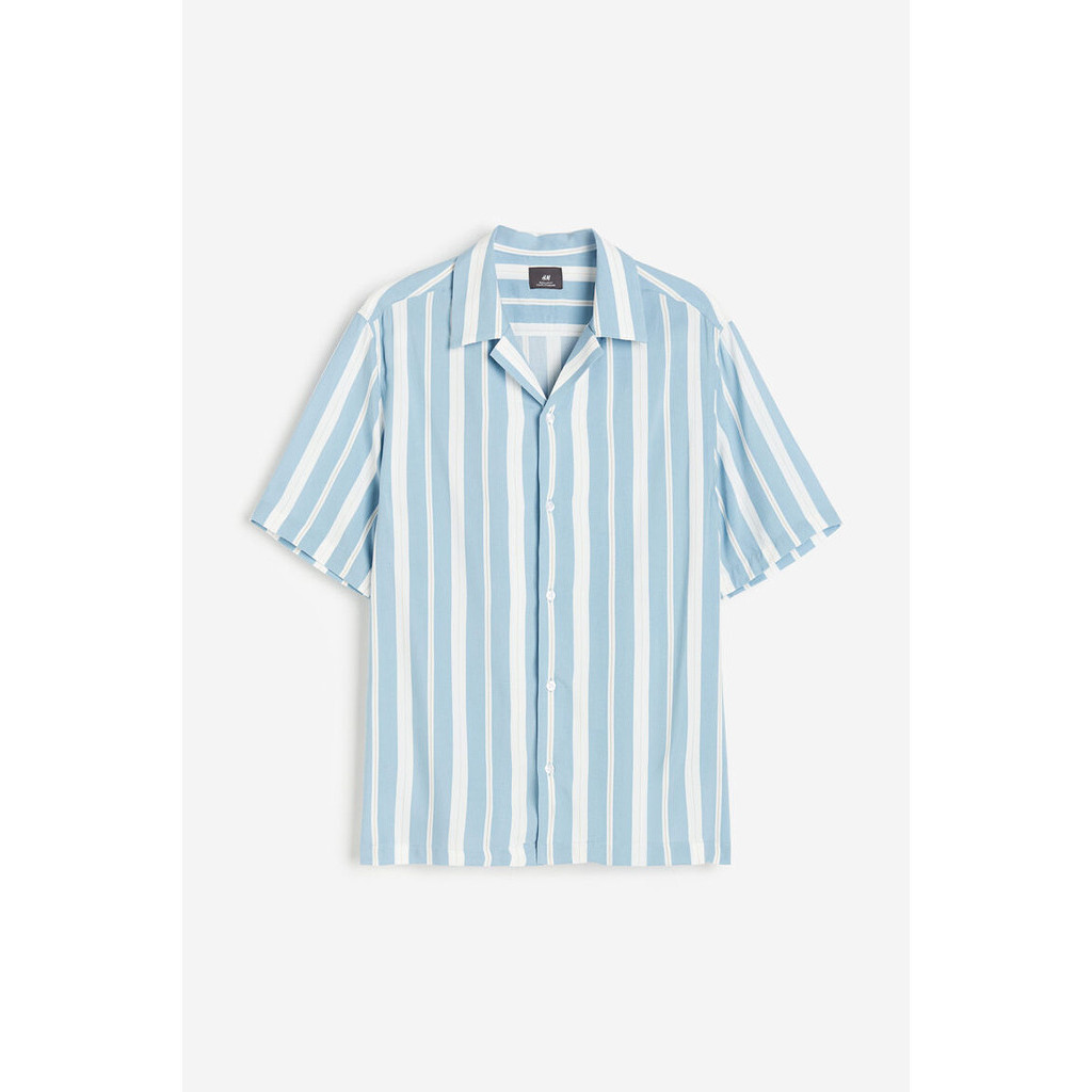H&M Man Patterned resort shirt 0656677_2