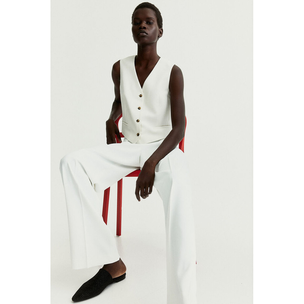 H&M Woman Wide trousers 0877769_18