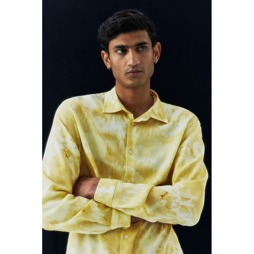 H&M Man Loose Fit Patterned shirt 1215081_3