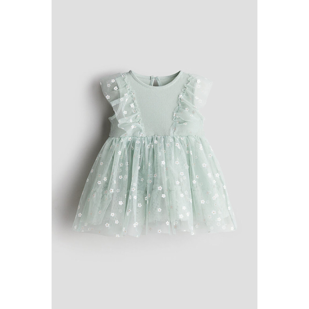 H&M Girl Patterned tulle dress 1229578_3