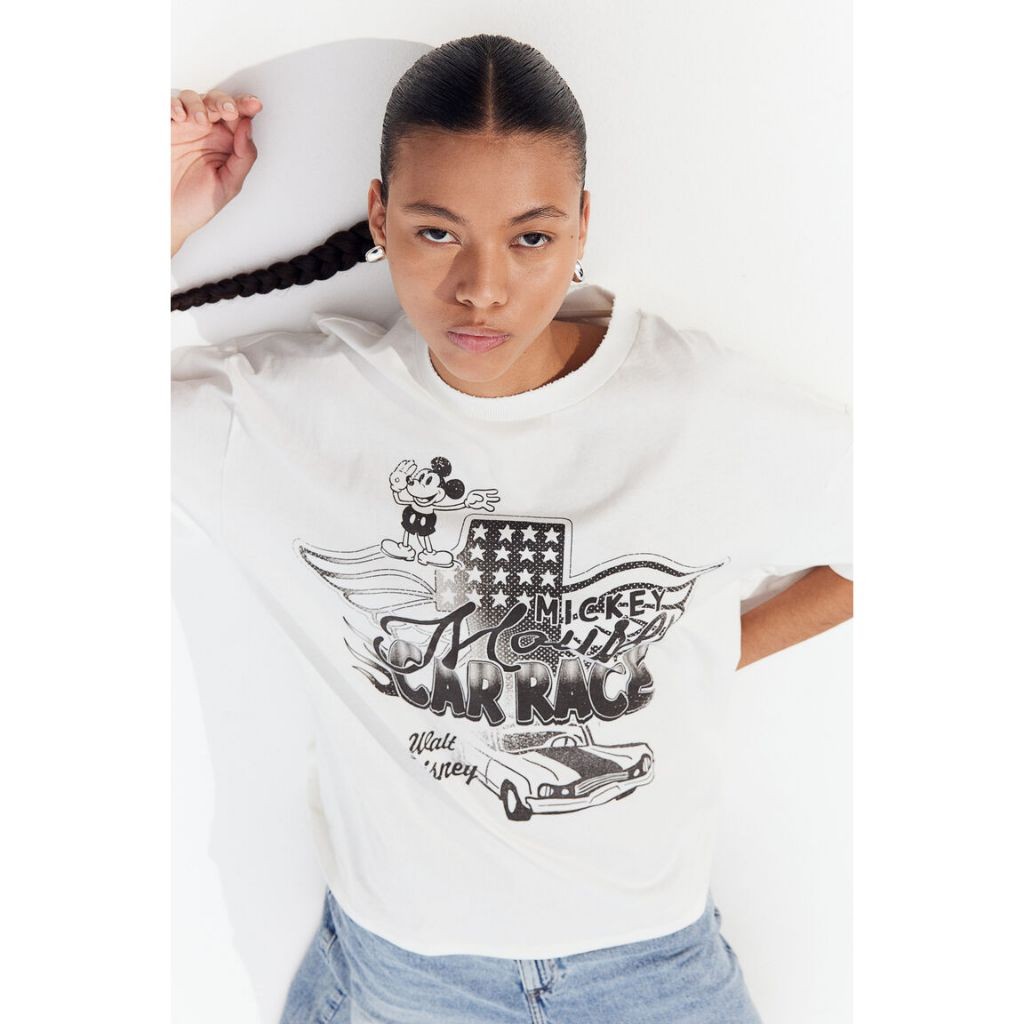 H&M Woman Oversized printed T-shirt 1198284_4
