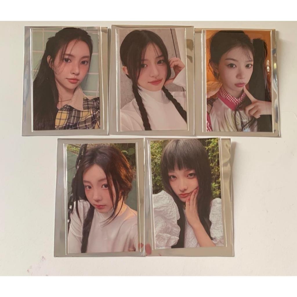 illit SUPER REAL ME UMS LUCKY DRAW OFFICIAL PHOTO CARD / YUNAH MINJU MOKA WONHEE IROHA