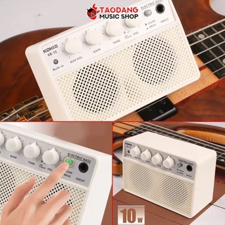 Kokko KB 10 Mini สี White แอมป์เบสไฟฟ้า Kokko KB-10 Mini Bass Amplifier - เต่าแดง