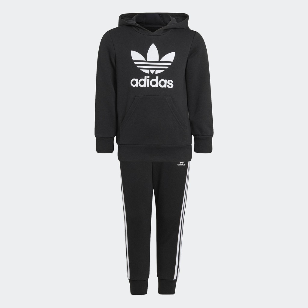 adidas Lifestyle Adicolor Hoodie Set Unisex Black H25253
