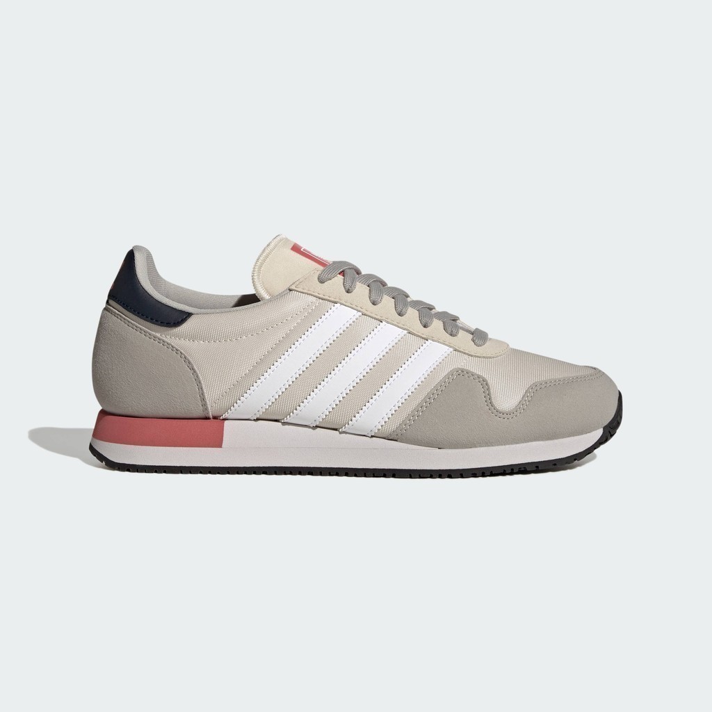 adidas ไลฟ์สไตล์ รองเท้า USA 84 ผู้ชาย สีเบจ GX4582