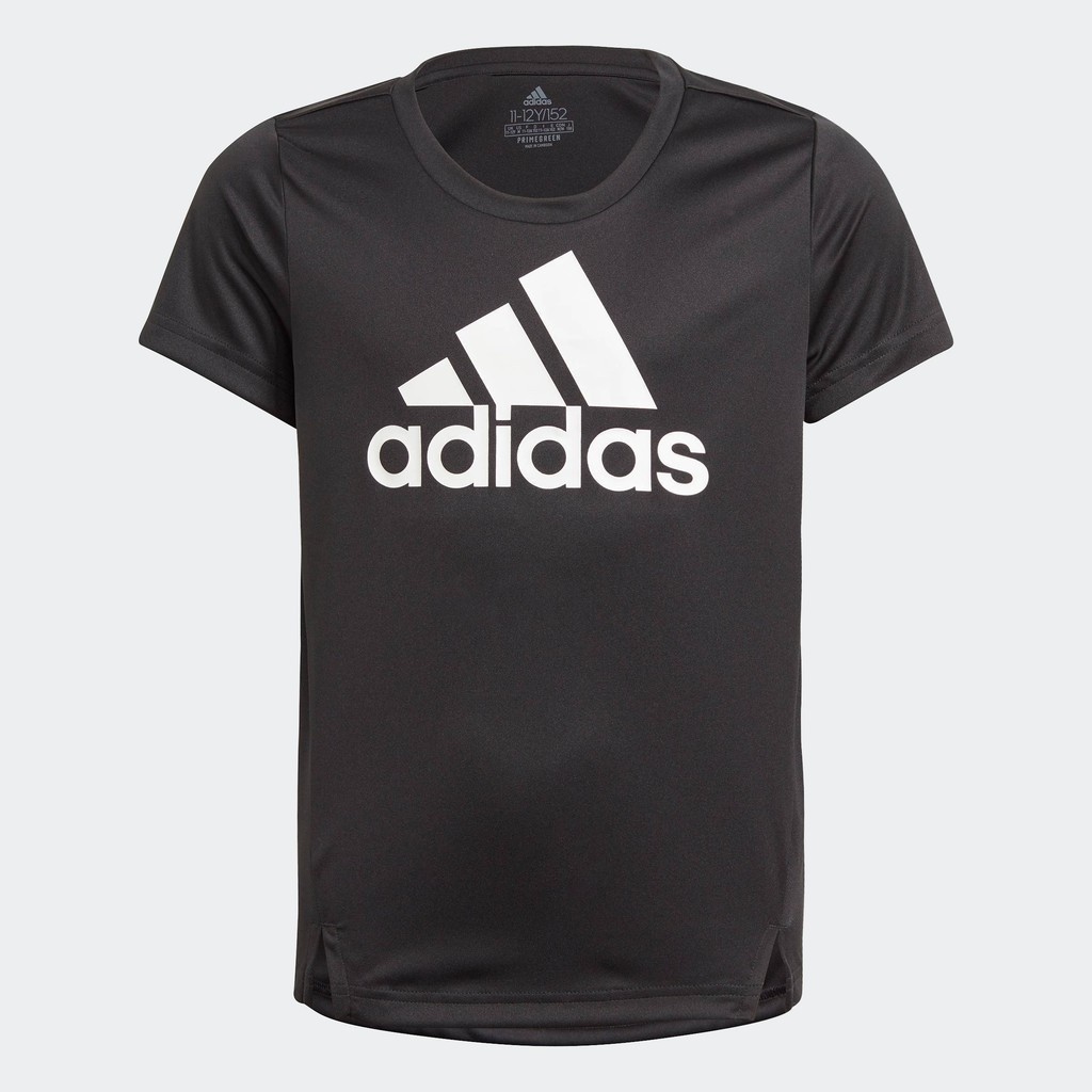 adidas เทรนนิง & ไลฟ์สไตล์ เสื้อยืด adidas Designed To Move เด็ก สีดำ GN1442