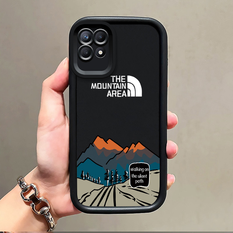 เคสสำหรับ Realme 8i Realme Narzo 50 4G เคสโทรศัพท์แบรนด์ทันสมัยพร้อมเปลือกแฟชั่นดูดซับแรงกระแทกซิลิโคนอ่อนนุ่ม