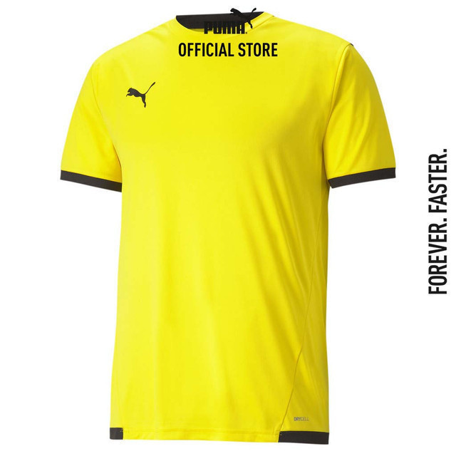 PUMA FOOTBALL - เสื้อเจอร์ซีย์ฟุตบอลชาย teamLIGA สีเหลือง - 70491707