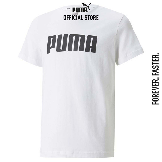 PUMA KIDS - เสื้อยืดเด็กโต Essentials Youth สีขาว - 84759402