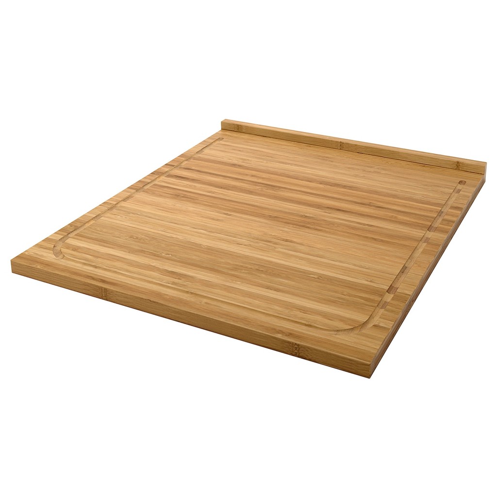 [IKEAแท้ ถามก่อนสั่ง] LÄMPLIG แลมปลิก เขียง, ไม้ไผ่, 53x46 ซม.