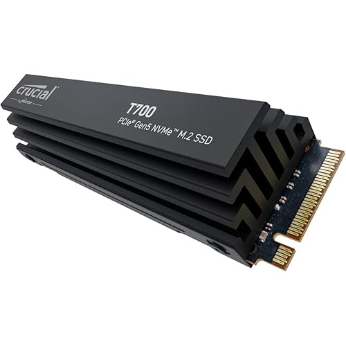 Crucial T700 1Tb 3D Nand Nvme Pcie5.0 M.2 Ssd ความร้อนรุ่นสูงสุด 12,400Mb/S Ct1000T700Ssd5Jp ในประเท