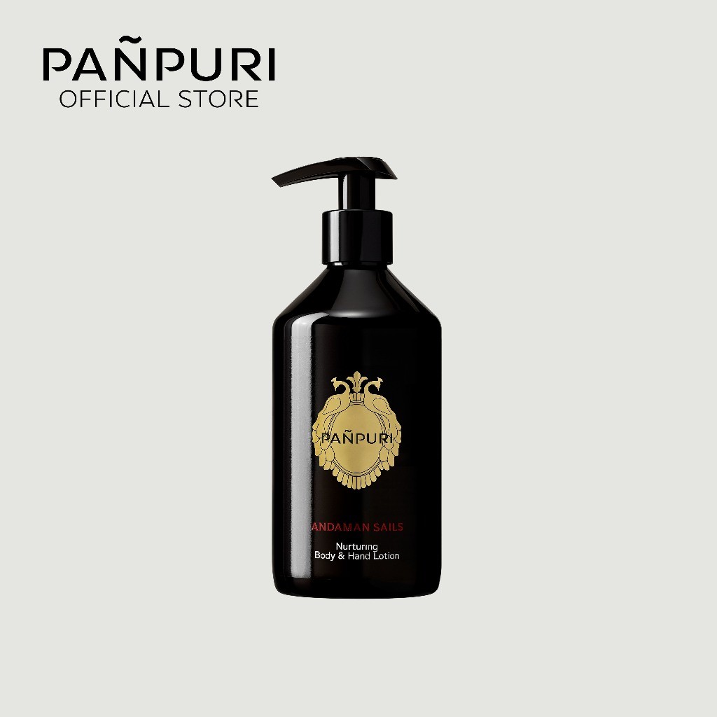 PANPURI Nurturing Body & Hand Lotion 330 ml ปัญญ์ปุริ โลชั่นบำรุงผิวกายและผิวมือเนื้อละเอียด ครีมบำรุงผิว ครีมบำรุงมือ