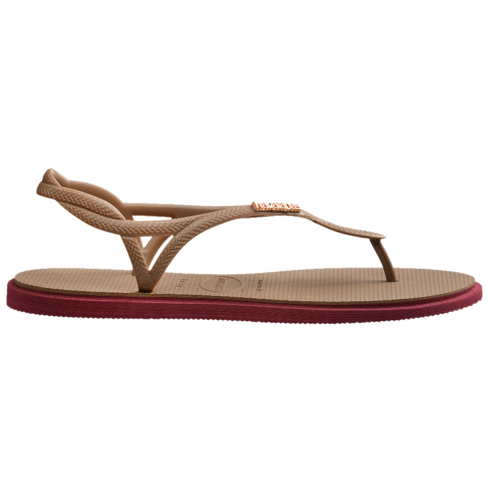 HAVAIANAS รองเท้าแตะผู้หญิง Luna Point Sandals ROSE GOLD 41499213581F_H4GDXX