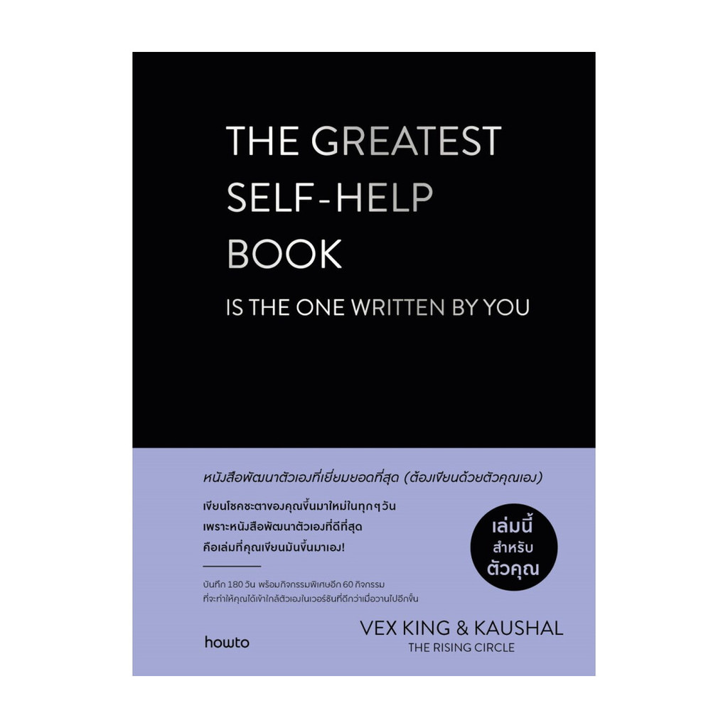 พร้อมส่ง หนังสือ The Greatest Self-help Book (ปกแข็ง)# เว็กซ์ คิงส์ และ เกาศัลอมรินทร์ How to1