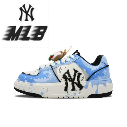 MLB Chunky Liner PU sky blue 【ของแท้ 100%】 – โปรปัง