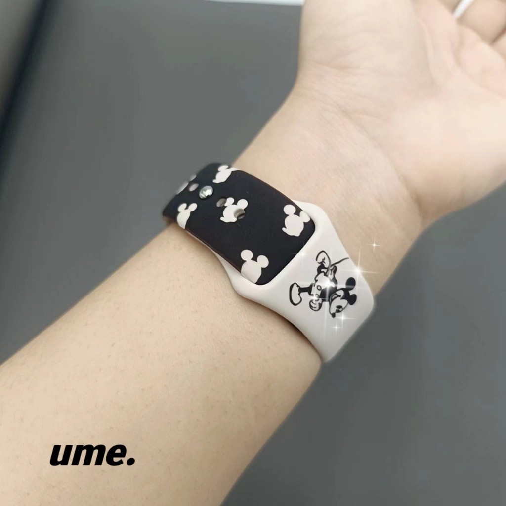 ส่งเร็ว🔥สายนาฬิกาข้อมือซิลิโคน สําหรับ Ultra10 9 8 7 6 SE 5 4 3 ขนาด 49 มม. 41/45/44/40/46mm mic สาย