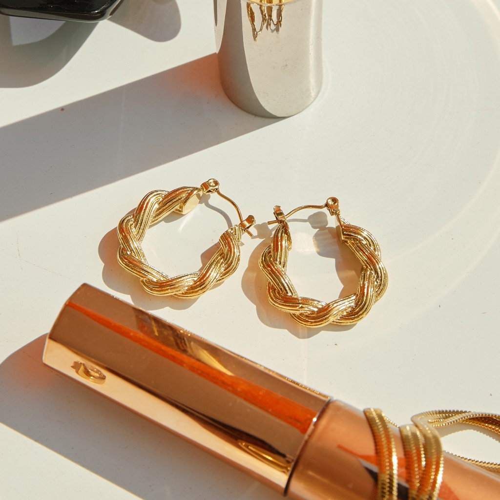 Valichain - Venus Rope Twist Earring