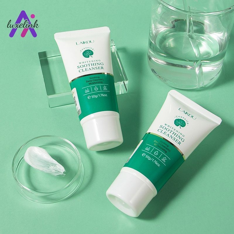 luxelinkCentella Facial Cleanser Hydrating Moisturizing Facial Cleanser Soothing Skin Facial Cleanser