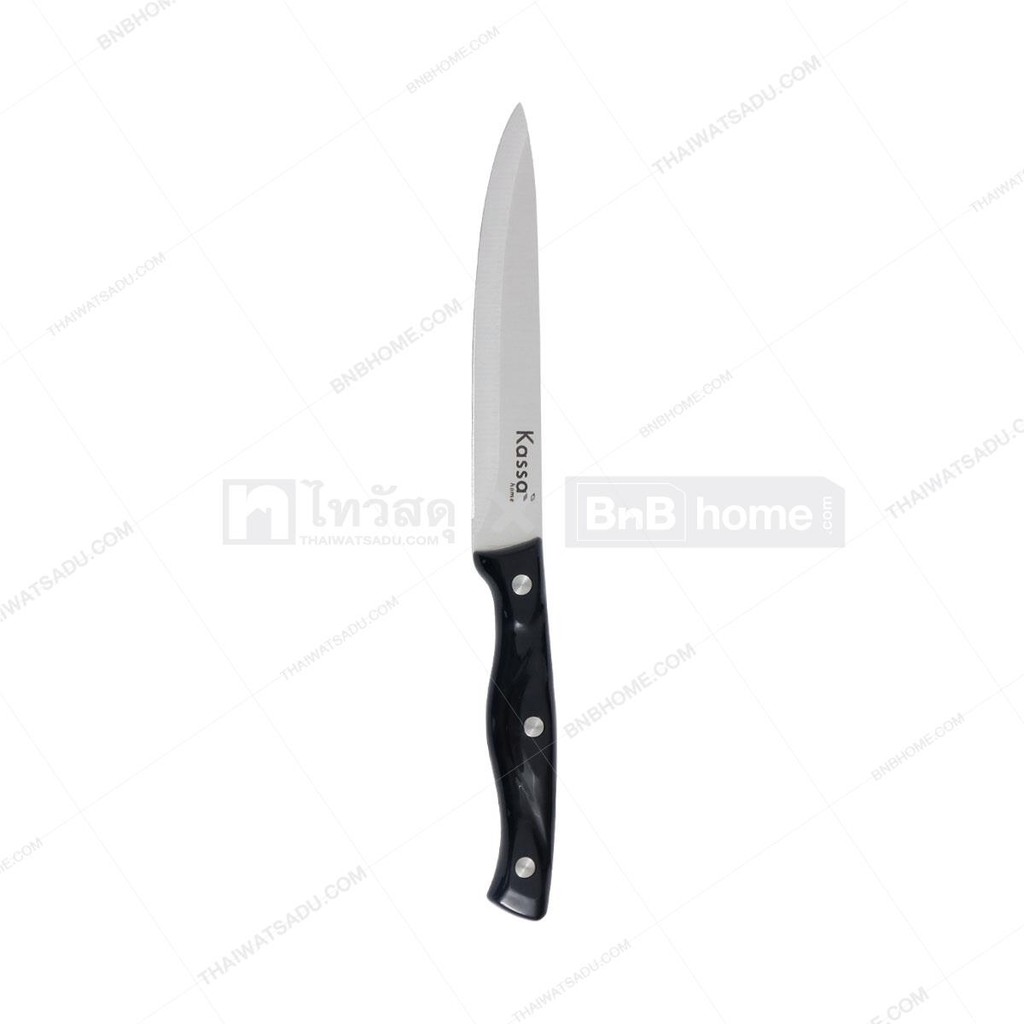 มีดปอกผลไม้ 5 นิ้ว Fino KASSA HOME รุ่น 0813H-01 สีดำ