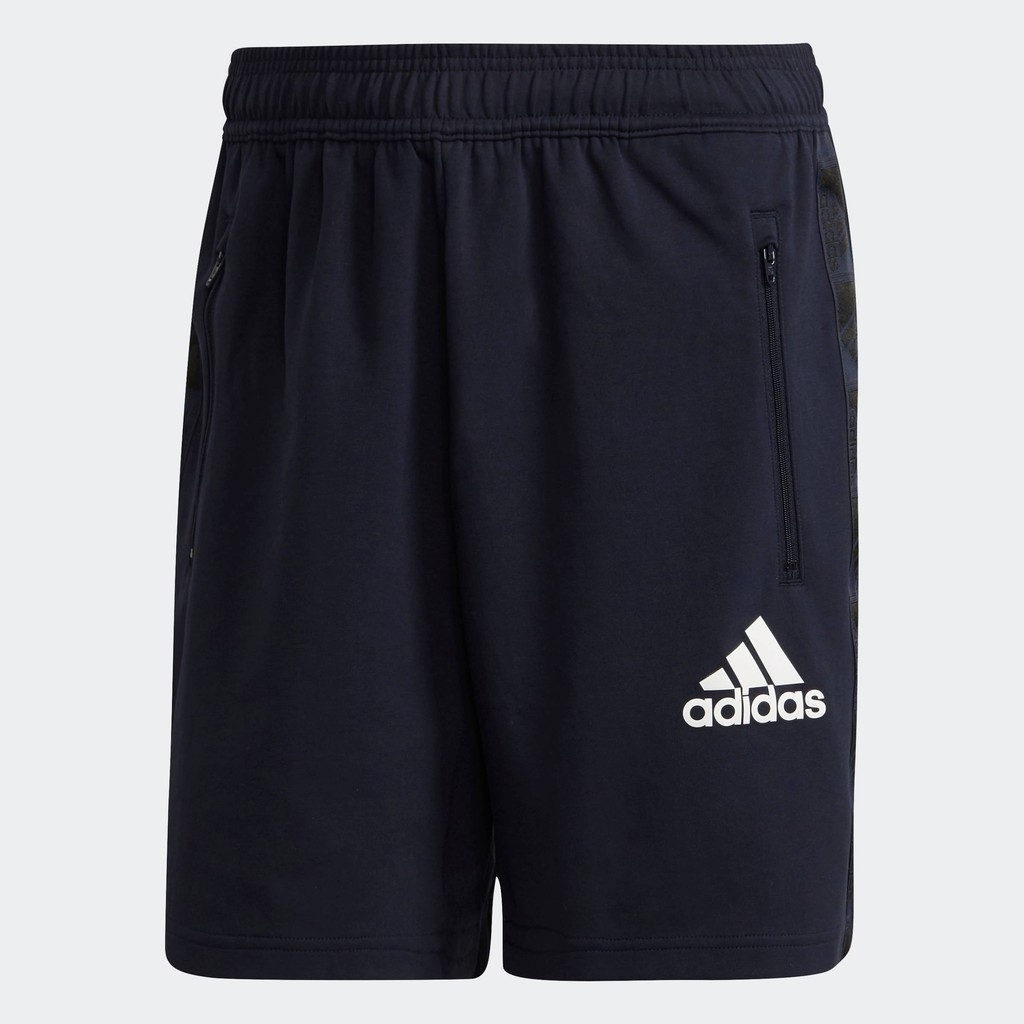 adidas Training AEROREADY Designed to Move Sport Motion Logo Shorts Men Blue GV5303
