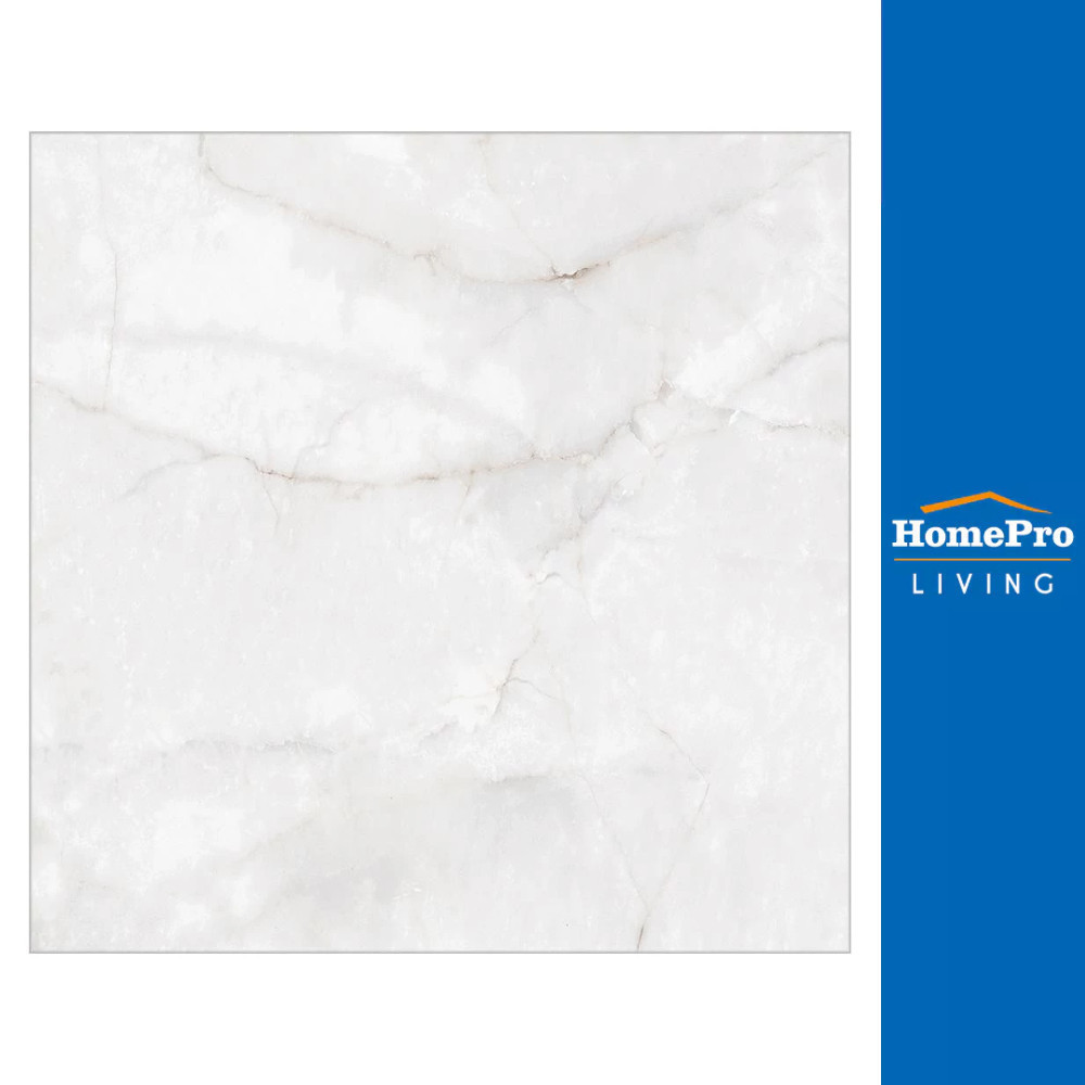 HomePro กระเบื้องพื้น 18x18 นิ้ว TARA เอสซ่า เทาอ่อน EXC PM แบรนด์ TARA