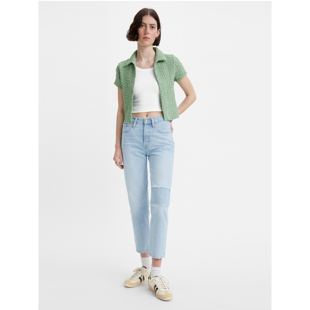 กางเกงยีนส์ผู้หญิง Levi's® Women's 501® Original Cropped Jeans