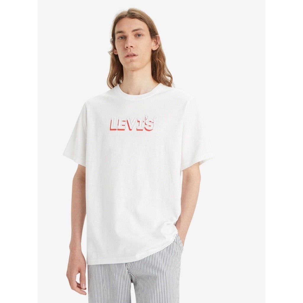 เสื้อยืด Levi's® Men's Relaxed Fit Short-Sleeve Graphic T-Shirt
